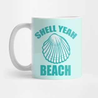 Shell Yeah Beach Mug